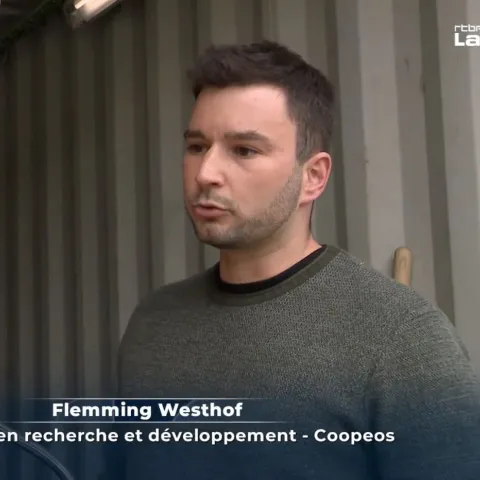 Flemming Westhof au JT de la RTBF