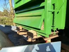 container mobile de biomasse Résidence les Buissonnets