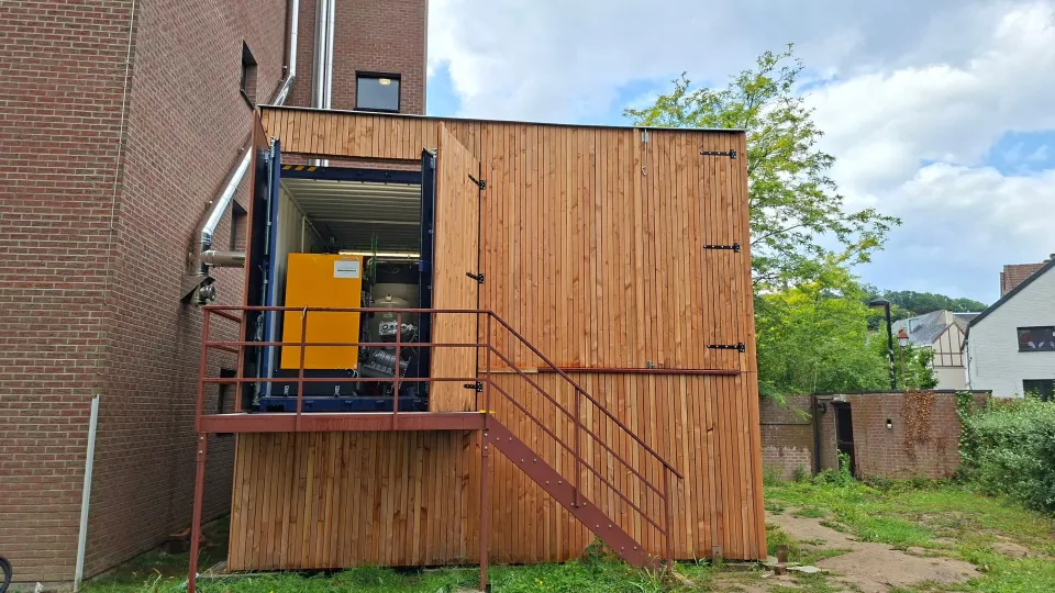 chaufferie biomasse externalisée pour la résidence du Moulin