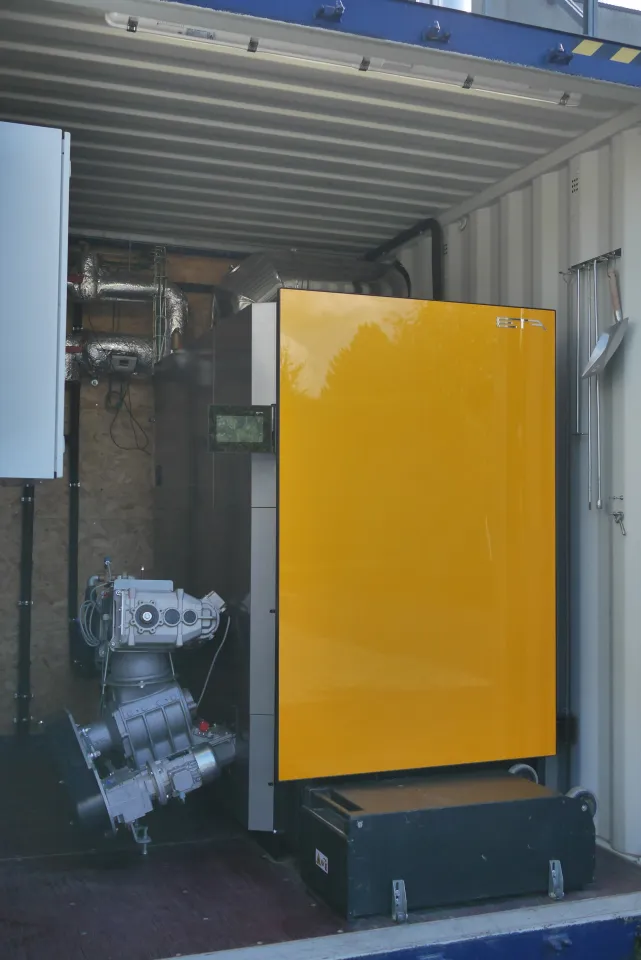 chaudière biomasse de STUV