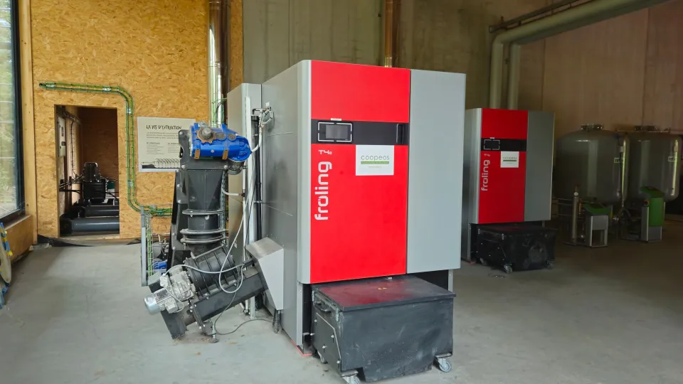 chaudière biomasse du SPARKOH