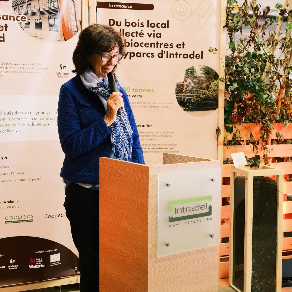 Marie-Christine Nossent, directrice de l’intercommunale Intradel