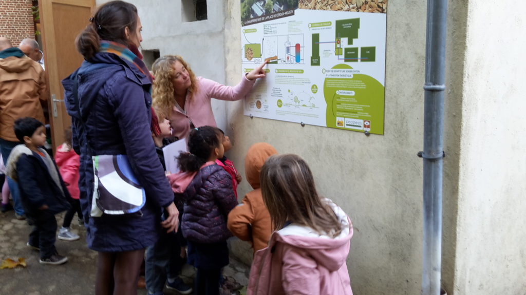 Ce 10/10, inauguration de la chaufferie bois à CérouxMousty Coopeos