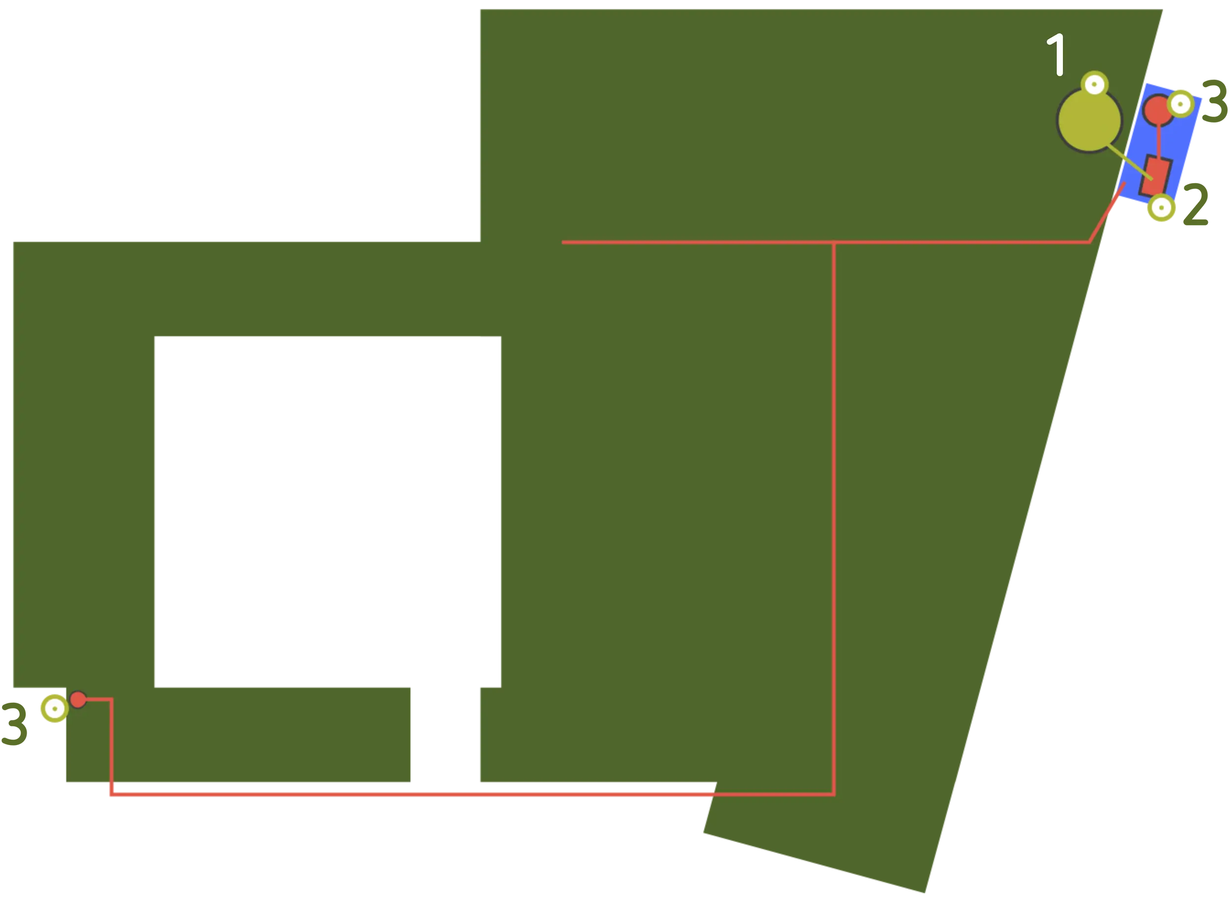 Implantation de la chaufferie biomasse du Domaine W