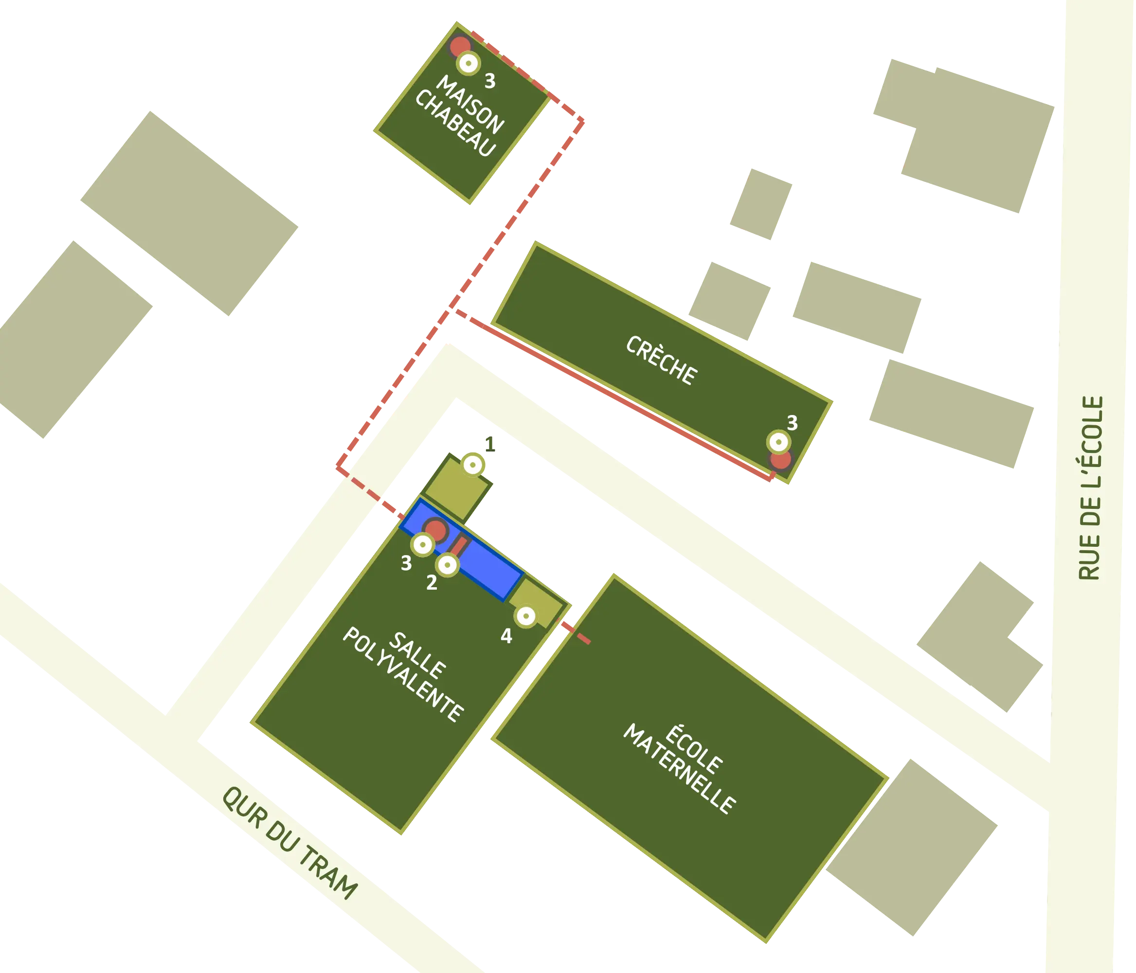 Implantation de la chaufferie biomasse de la commune d'Ittre